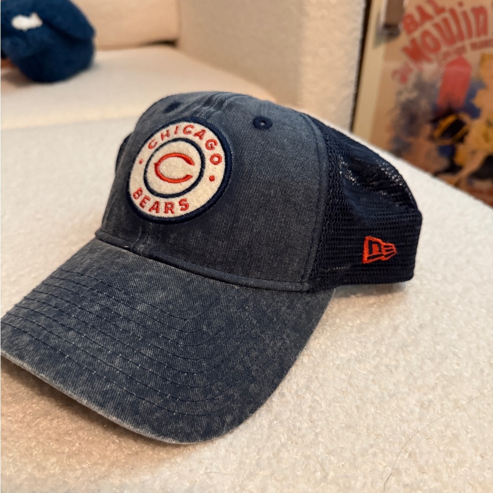 Chicago Bears Denim Look Trucker Hat
